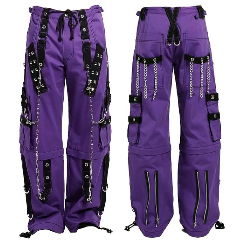 Prime Quality Gothic Bondage Men Pant Alternative Punk Rock